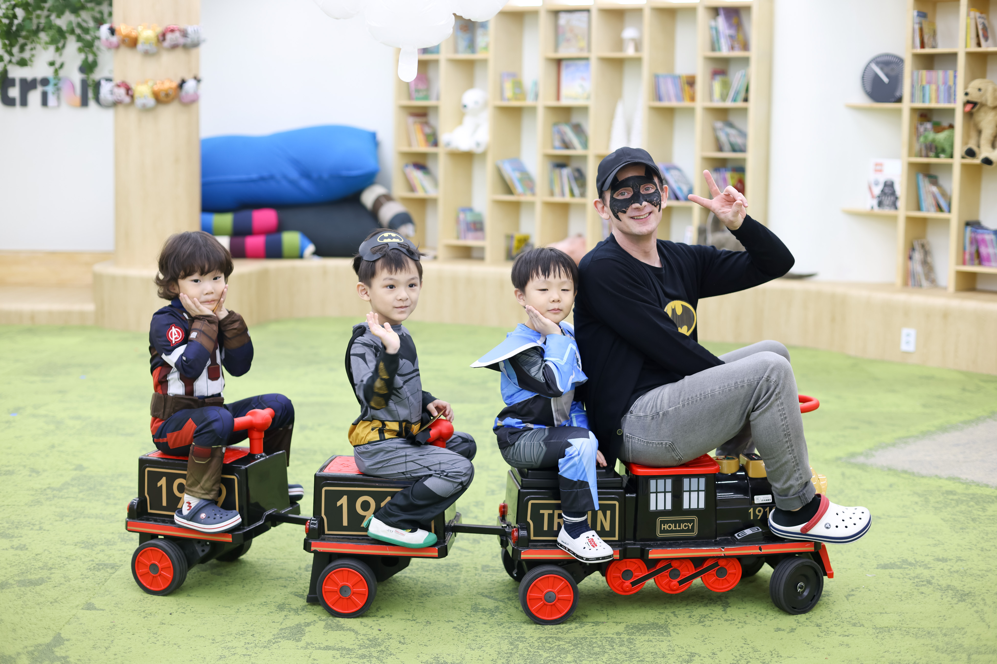 폴리어학원 분당캠퍼스 종일반 점심 식사 및 영어 원서 독서 시간